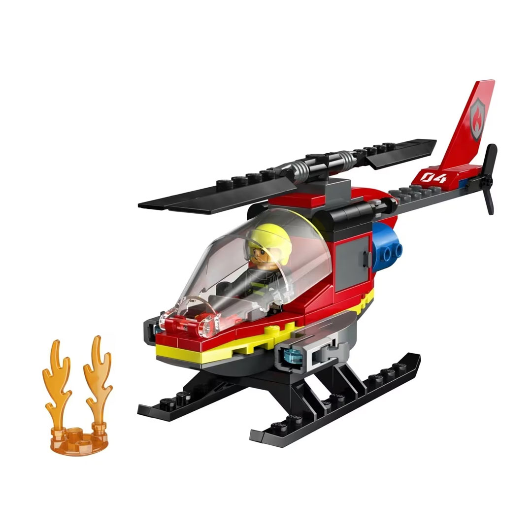 LEGO City Fire Rescue Helicopter 60411 - Image 3
