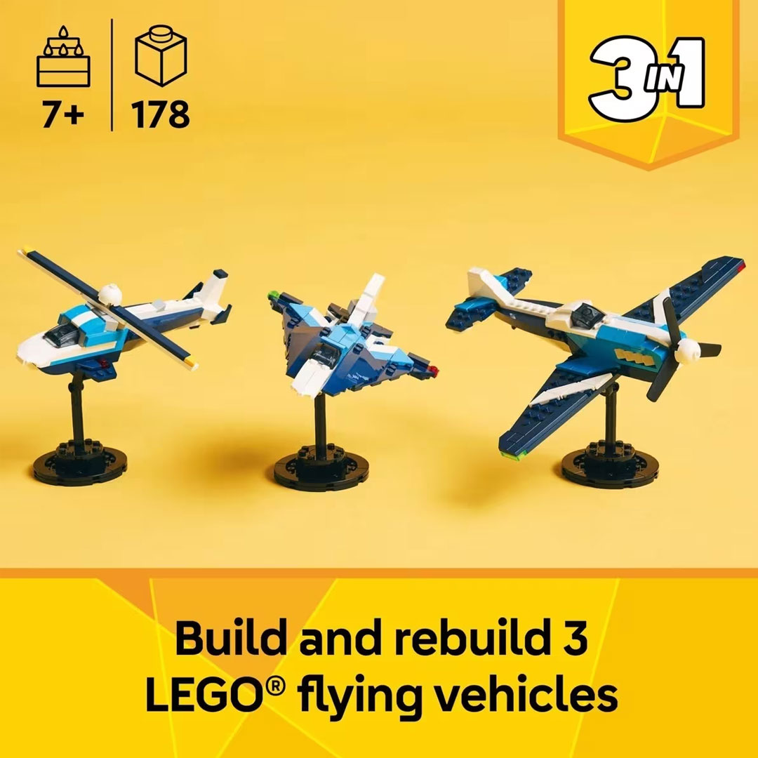 LEGO Creator Aircraft: Race Plane 31160 - Image 4