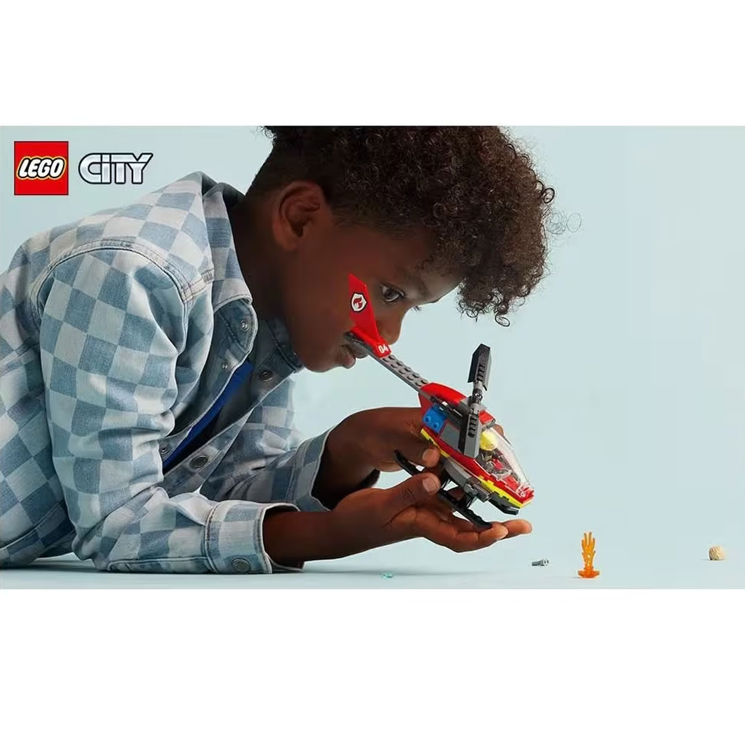LEGO City Fire Rescue Helicopter 60411 - Image 5