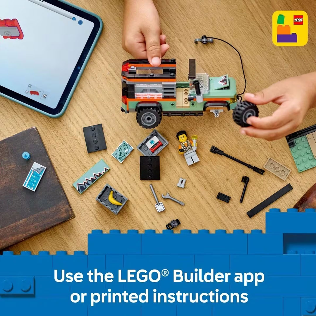 LEGO City Off-Road 4x4 Mountain Truck 60447 - Image 7